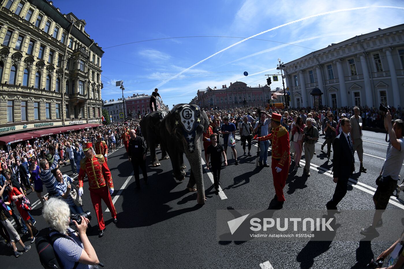 City Day celebrated in St. Petersburg