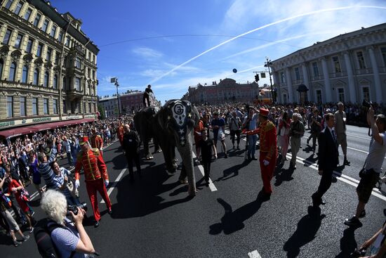 City Day celebrated in St. Petersburg