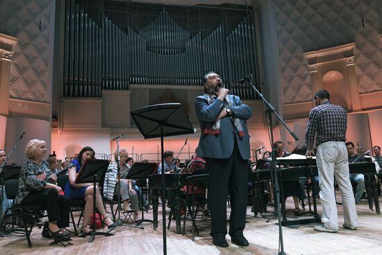 Vladimir Matorin's anniversary concert in Moscow