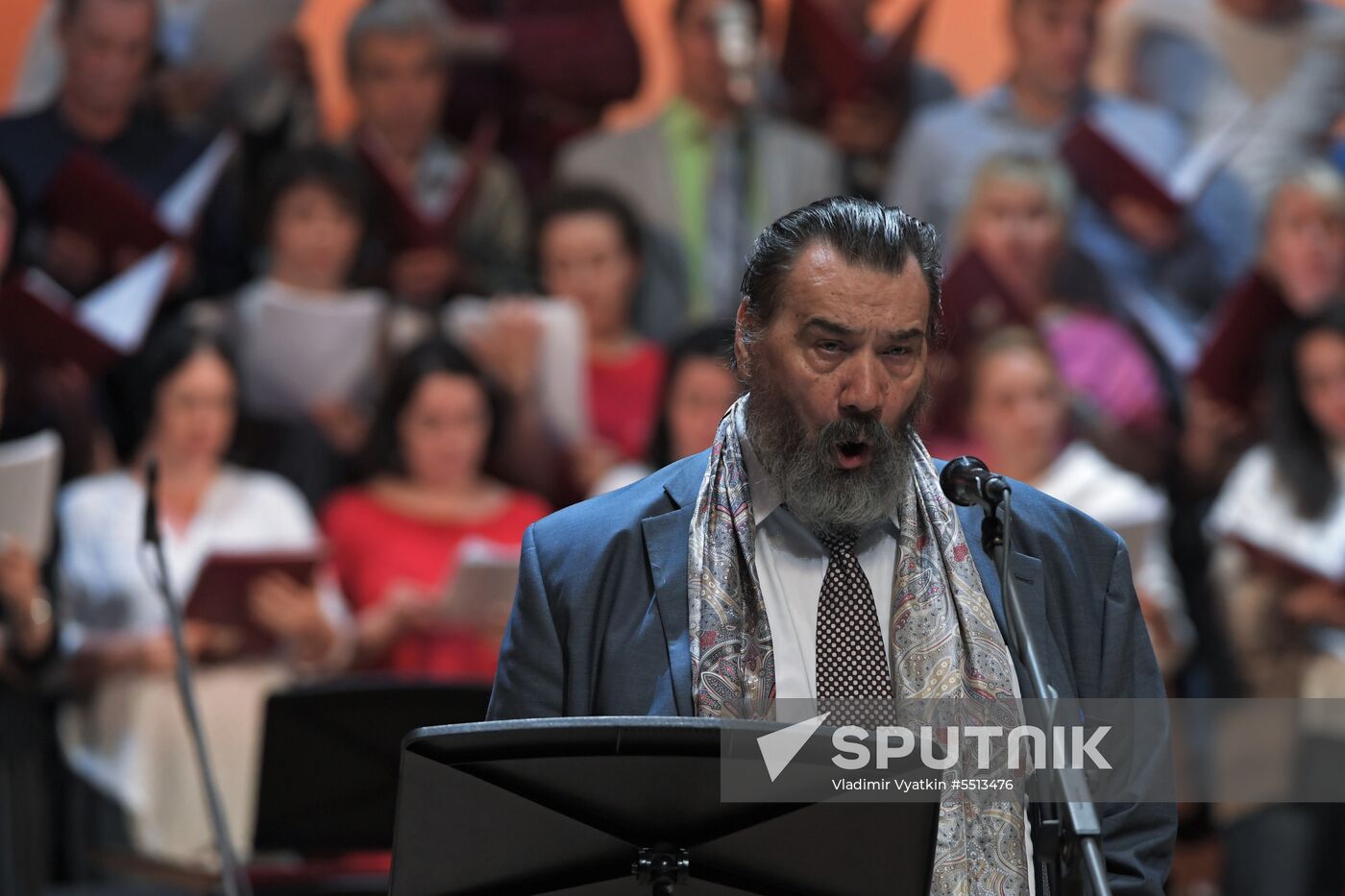 Vladimir Matorin's anniversary concert in Moscow