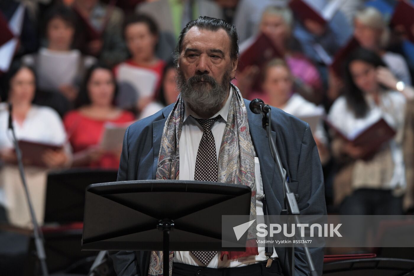 Vladimir Matorin's anniversary concert in Moscow