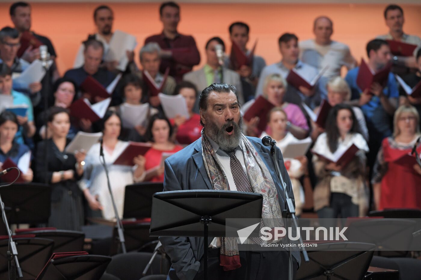 Vladimir Matorin's anniversary concert in Moscow