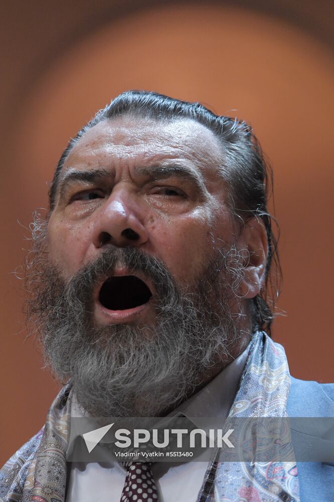 Vladimir Matorin's anniversary concert in Moscow