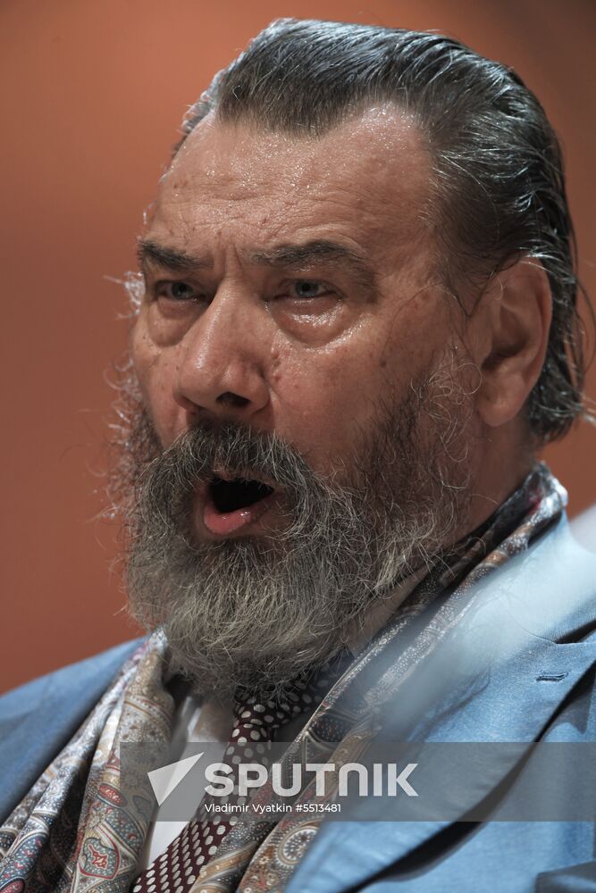 Vladimir Matorin's anniversary concert in Moscow