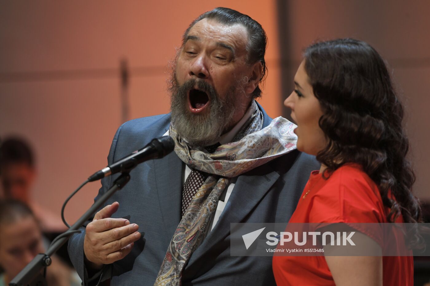 Vladimir Matorin's anniversary concert in Moscow