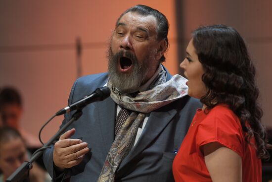 Vladimir Matorin's anniversary concert in Moscow