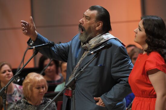 Vladimir Matorin's anniversary concert in Moscow