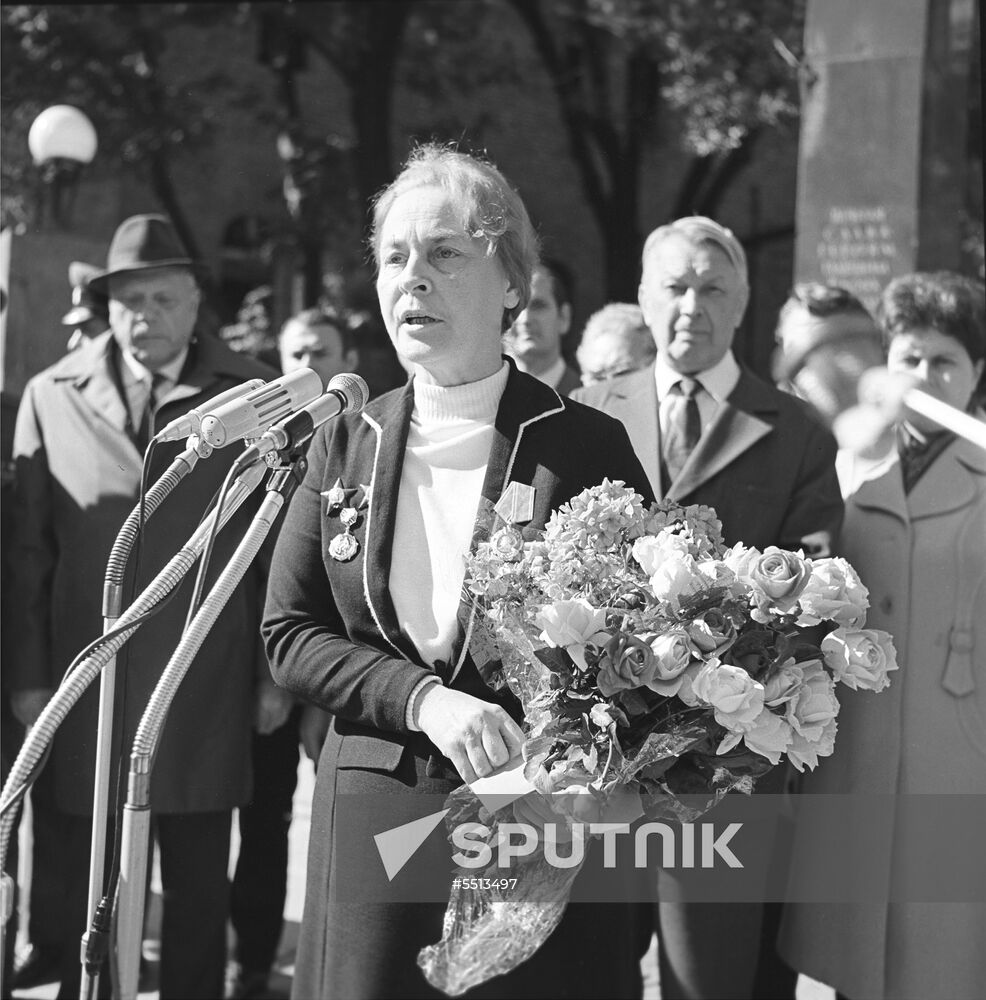 Participant in Great Patriotic War Lyudmila Rodionov