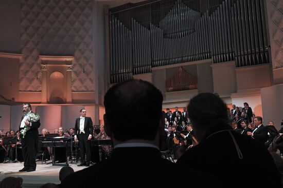 Vladimir Matorin's anniversary concert in Moscow
