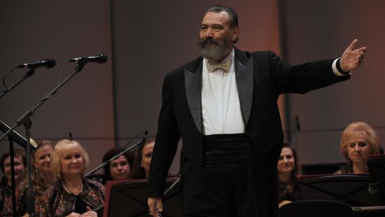 Vladimir Matorin's anniversary concert in Moscow