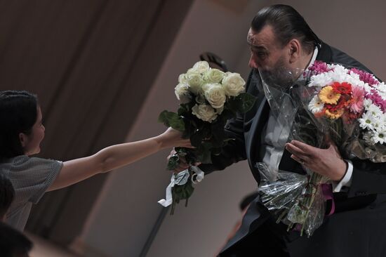 Matorin's birthday concert in Moscow