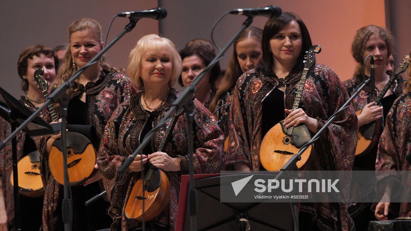 Matorin's birthday concert in Moscow