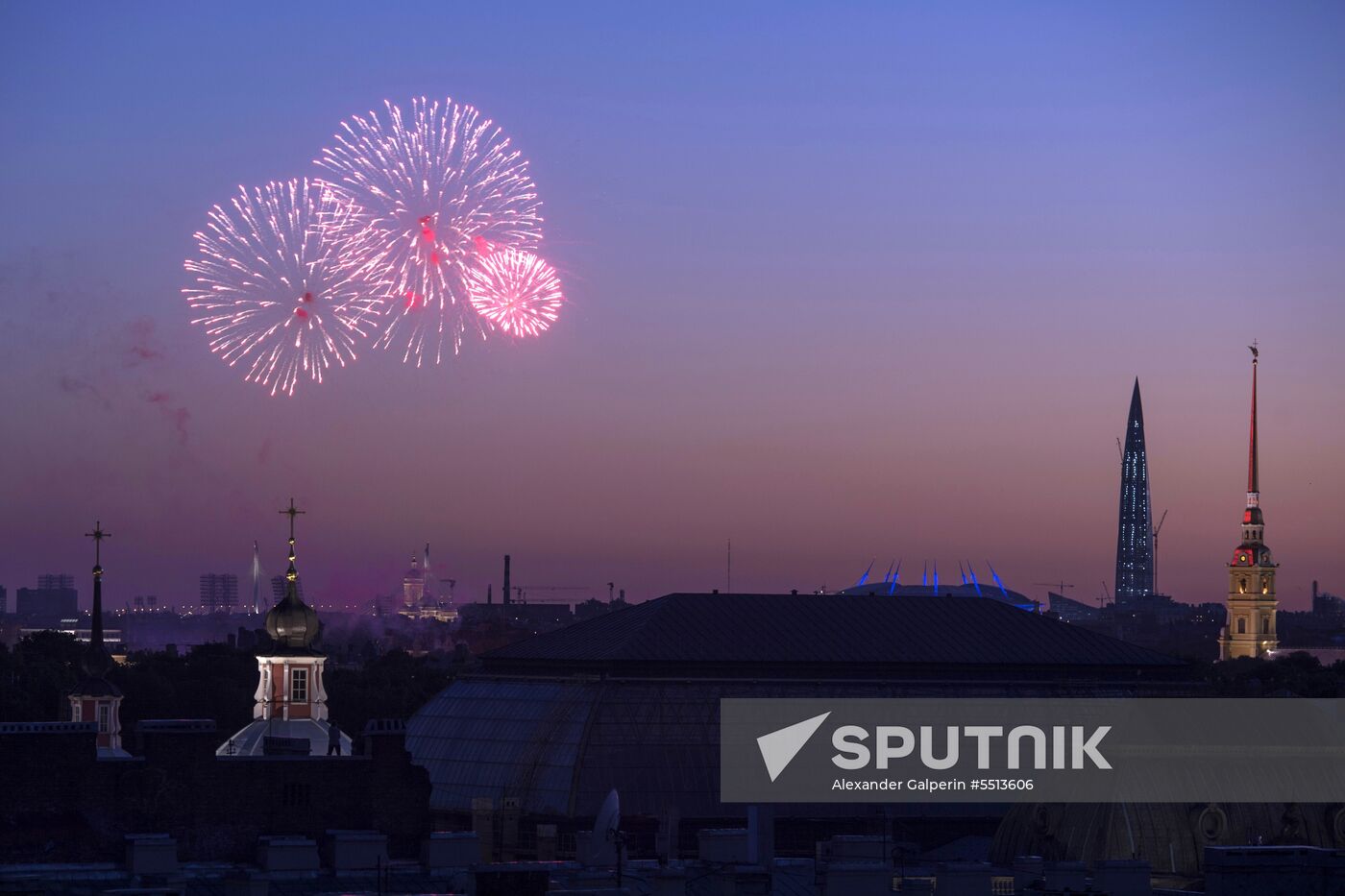 City Day celebrated in St. Petersburg