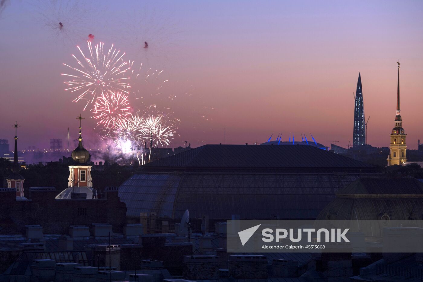 City Day celebrated in St. Petersburg
