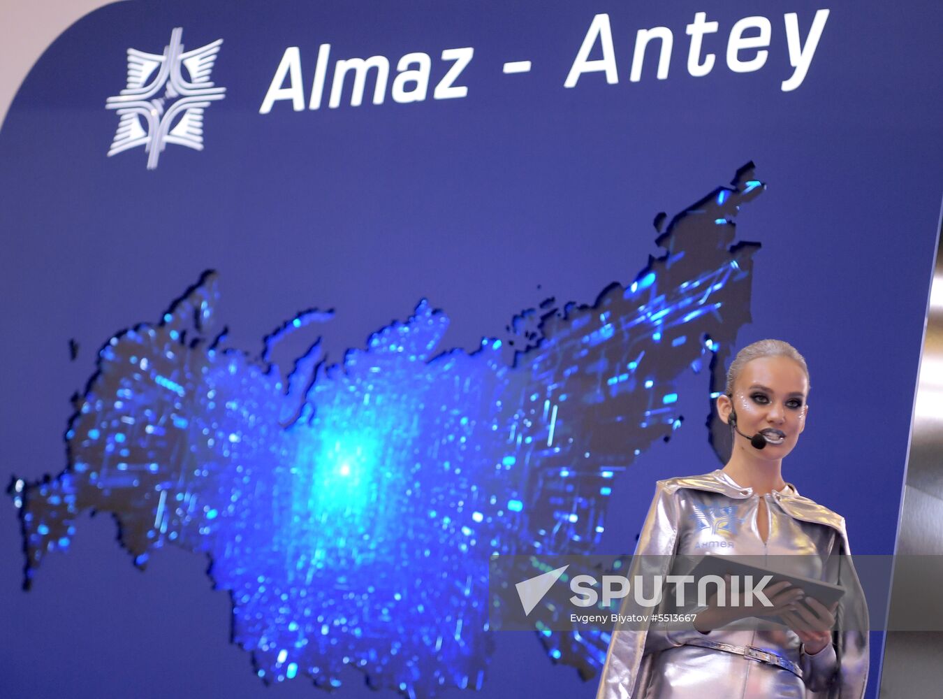 Almaz-Antey Co. stand
