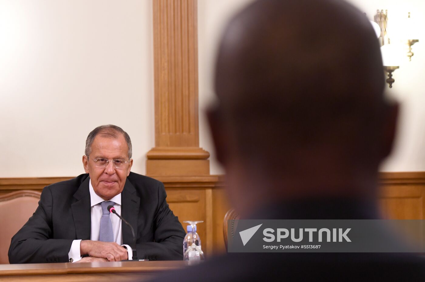 Russian Foreign Minister Lavrov meets with his Mozambique counterpart Pacheco