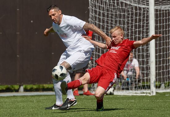 FIFA World Cup Trophy presentation in St. Petersburg