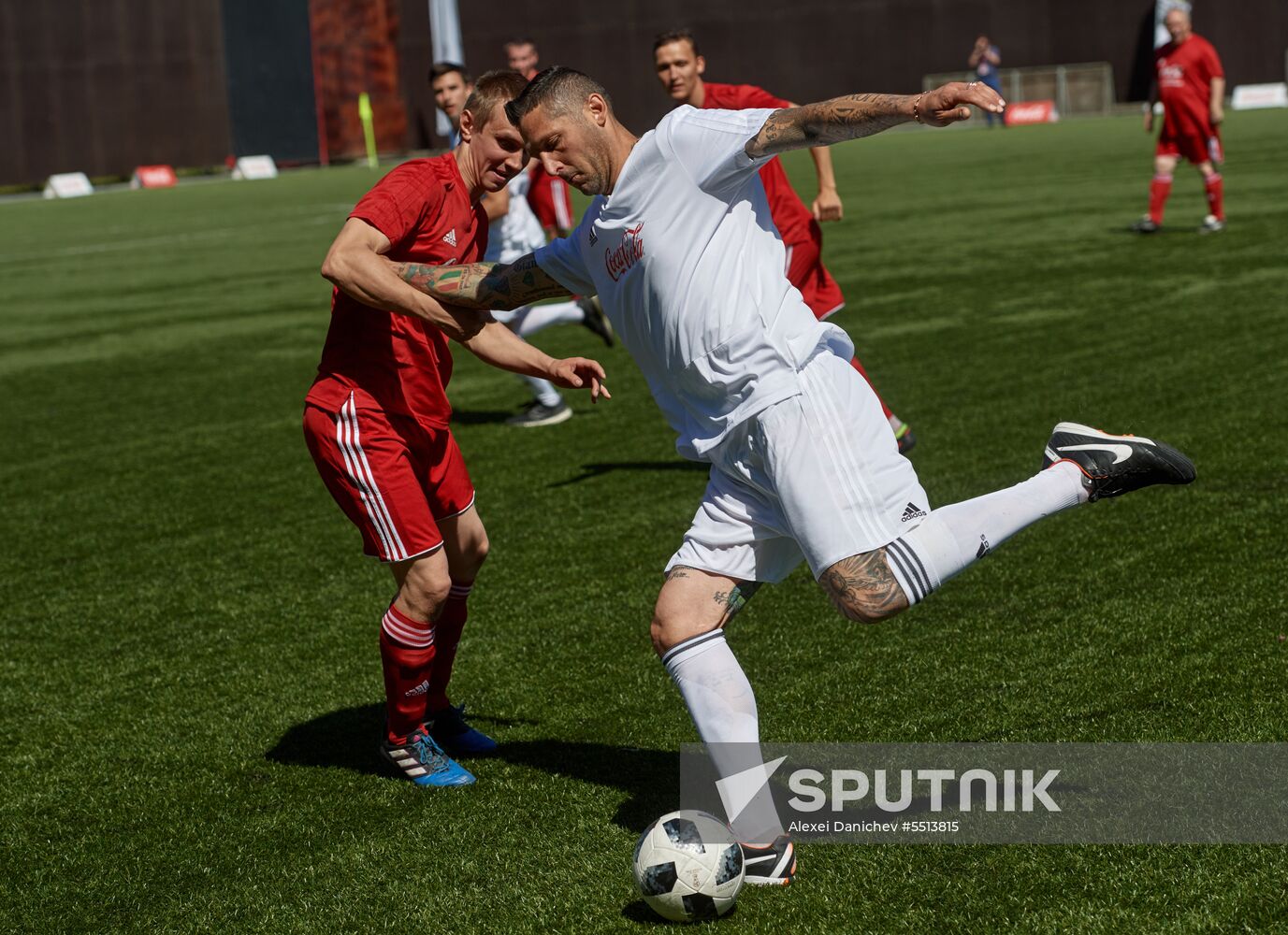 FIFA World Cup Trophy presentation in St. Petersburg