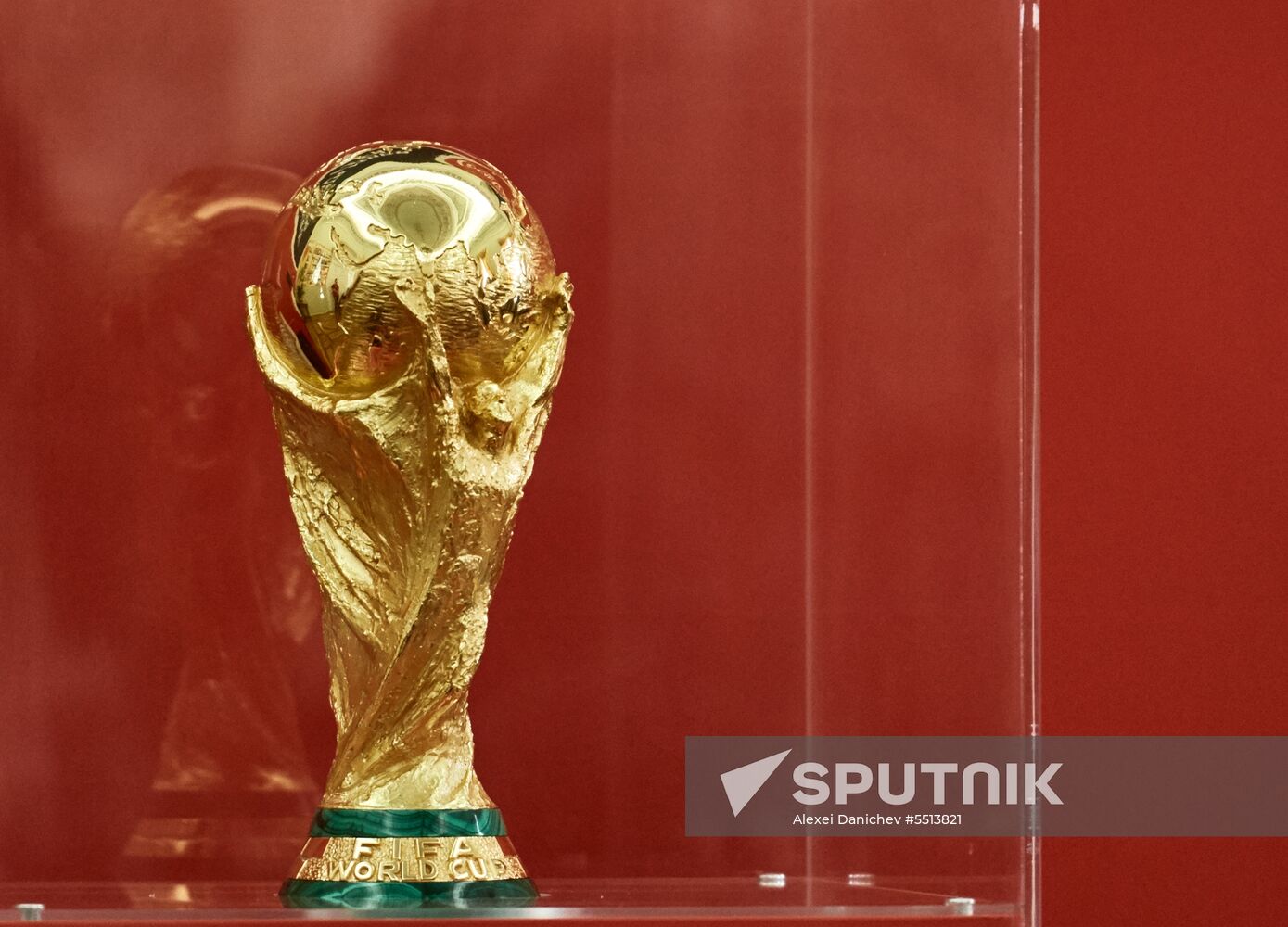 FIFA World Cup Trophy presentation in St. Petersburg