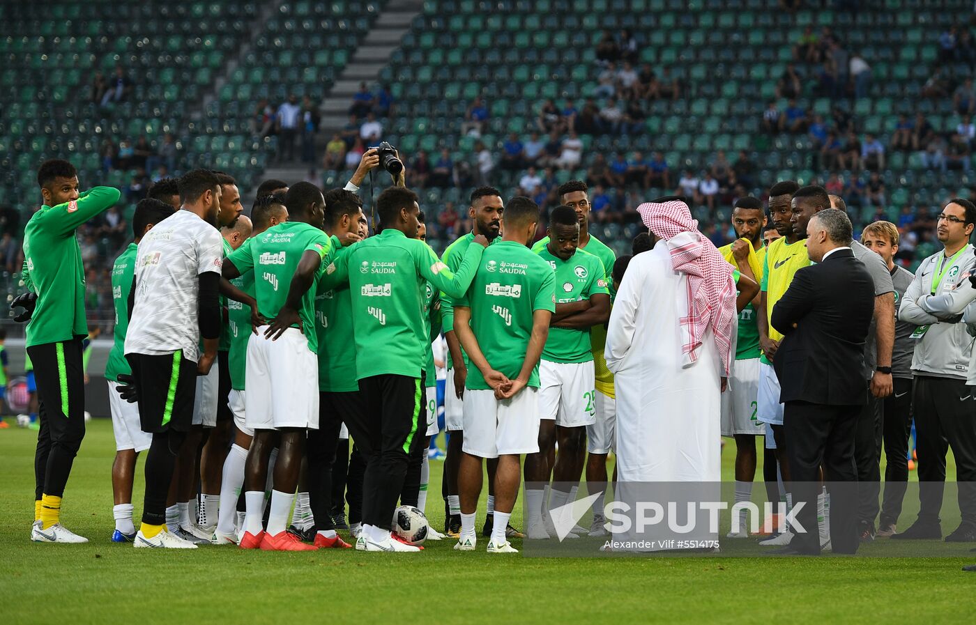 Football. Friendly match. Italy vs. Saudi Arabia