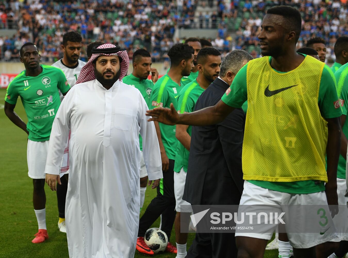 Football. Friendly match. Italy vs. Saudi Arabia