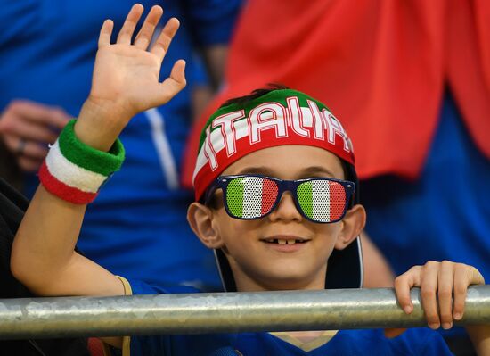 Football. Friendly match. Italy vs. Saudi Arabia