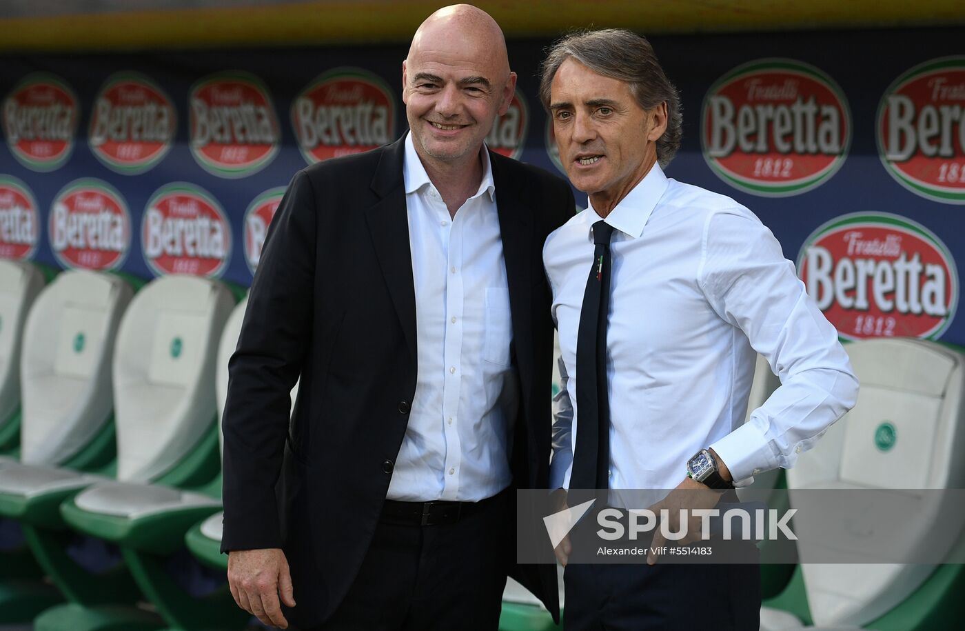 Football. Friendly match. Italy vs. Saudi Arabia