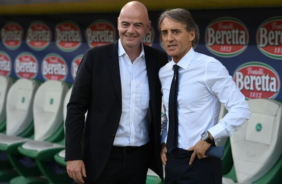Football. Friendly match. Italy vs. Saudi Arabia