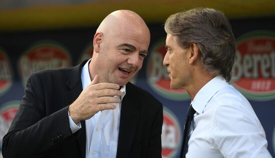 Football. Friendly match. Italy vs. Saudi Arabia