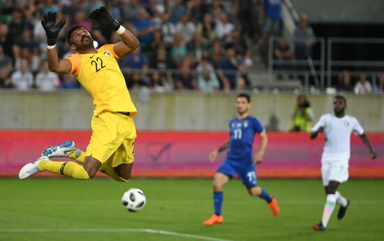 Football. Friendly match. Italy vs. Saudi Arabia
