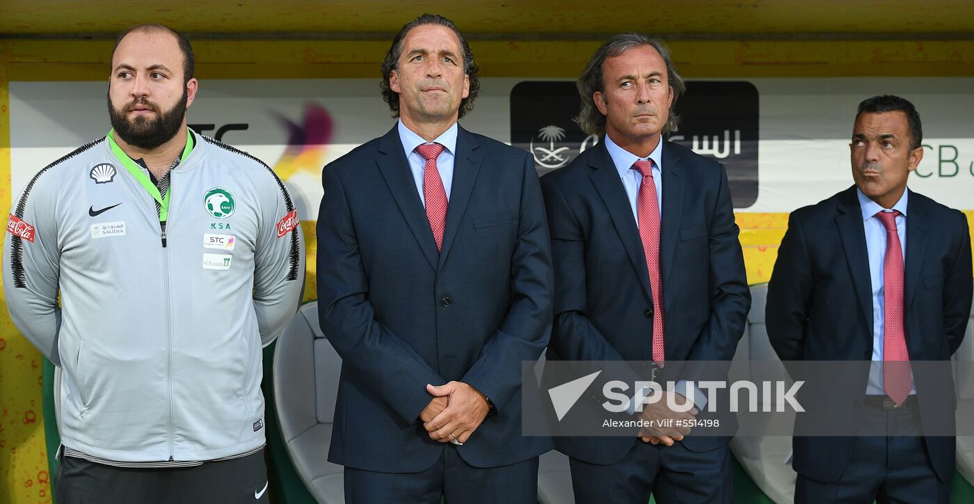 Football. Friendly match. Italy vs. Saudi Arabia