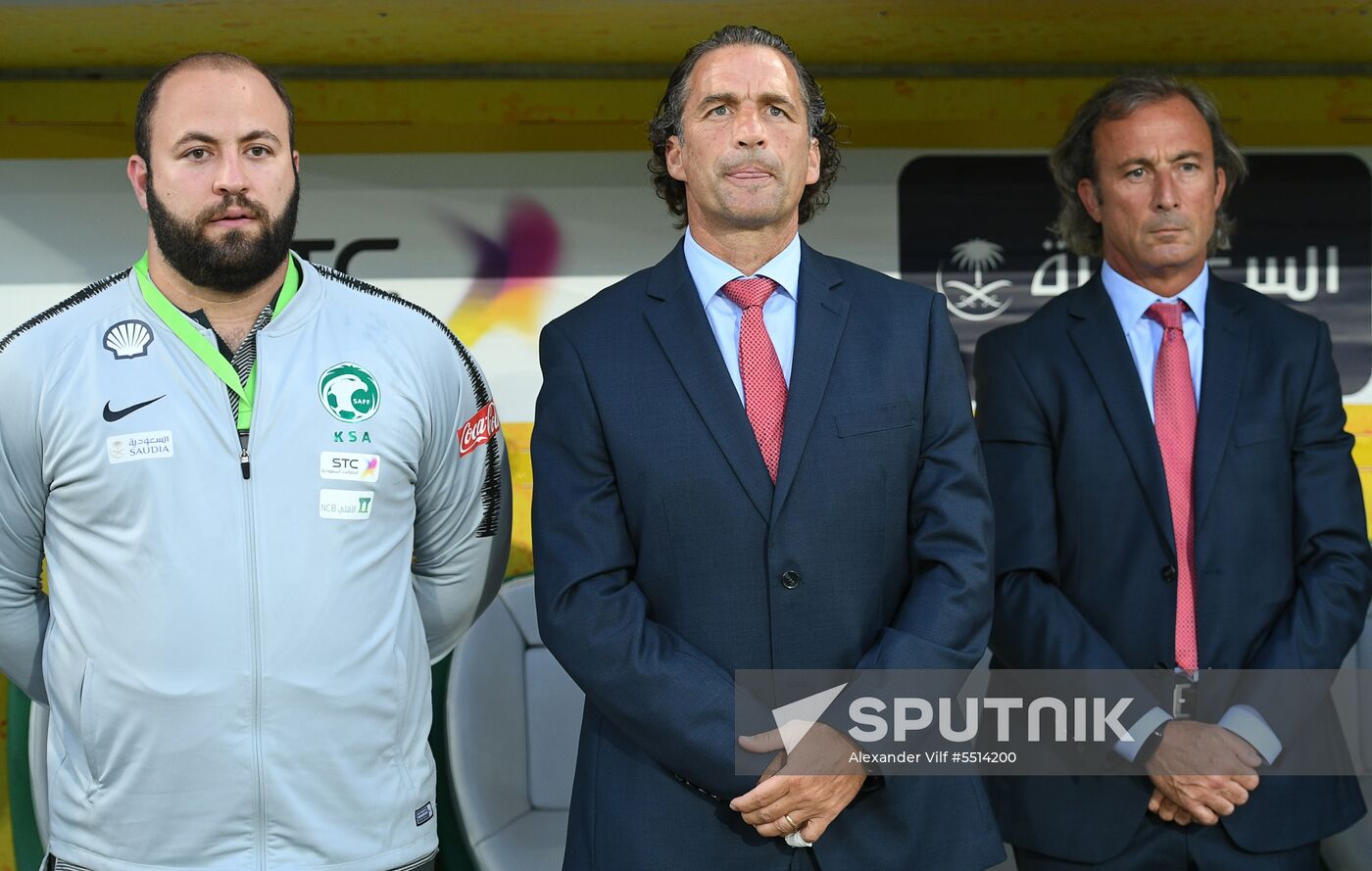 Football. Friendly match. Italy vs. Saudi Arabia