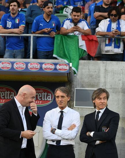 Football. Friendly match. Italy vs. Saudi Arabia