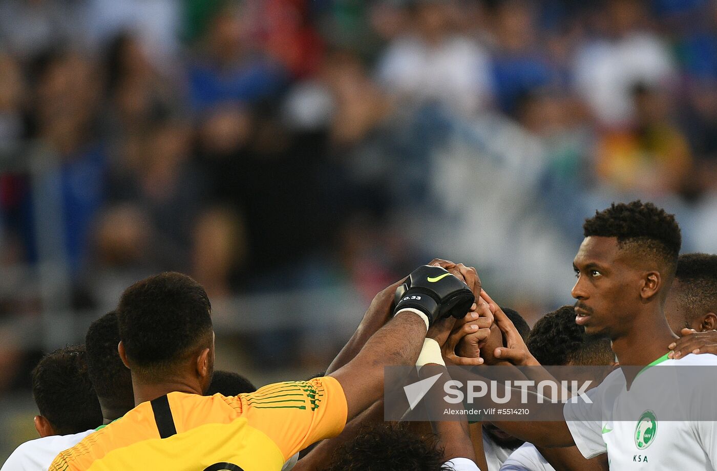 Football. Friendly match. Italy vs. Saudi Arabia