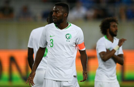 Football. Friendly match. Italy vs. Saudi Arabia