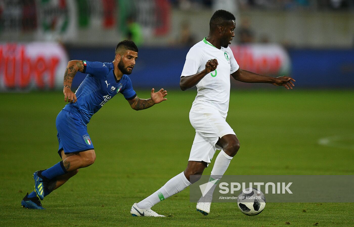 Football. Friendly match. Italy vs. Saudi Arabia