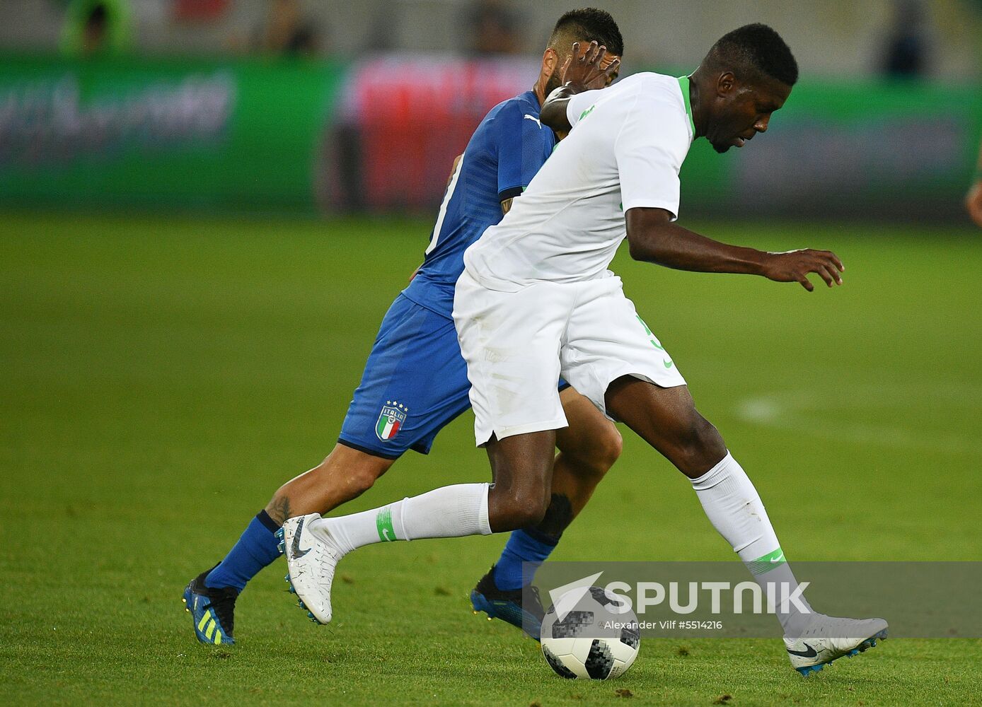 Football. Friendly match. Italy vs. Saudi Arabia