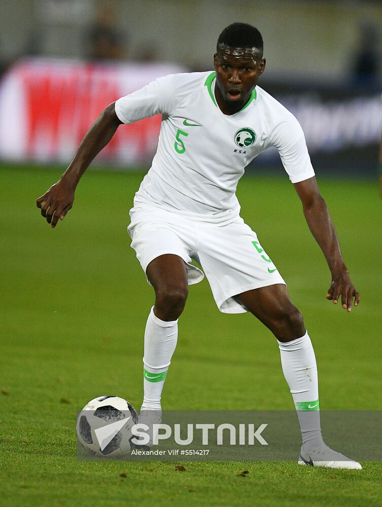 Football. Friendly match. Italy vs. Saudi Arabia