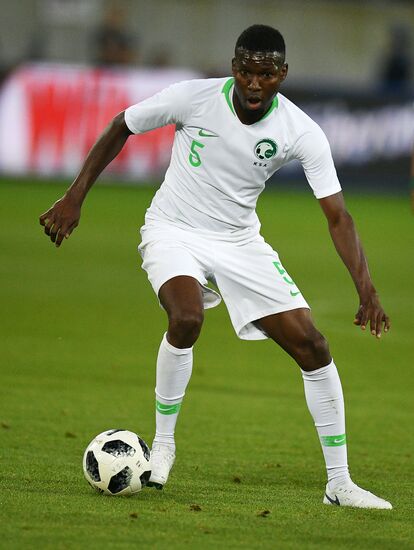 Football. Friendly match. Italy vs. Saudi Arabia