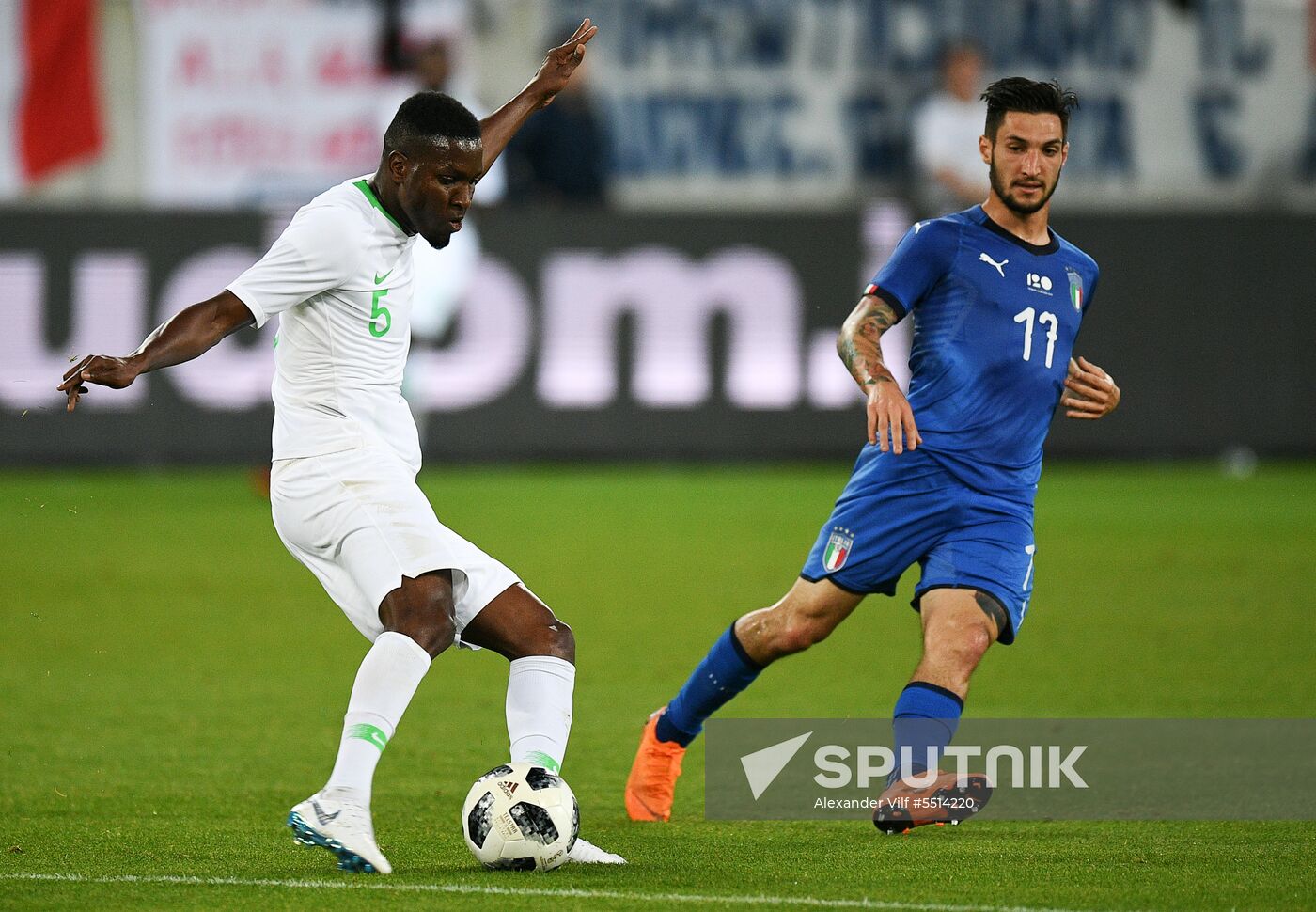 Football. Friendly match. Italy vs. Saudi Arabia