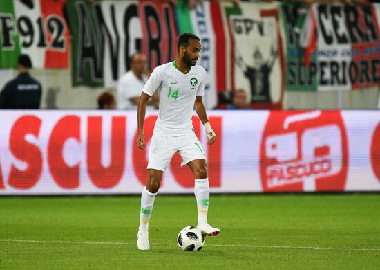 Football. Friendly match. Italy vs. Saudi Arabia