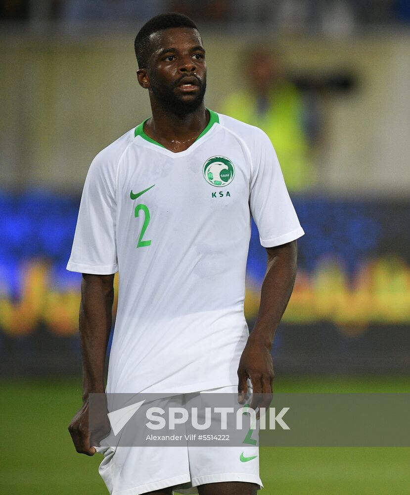 Football. Friendly match. Italy vs. Saudi Arabia