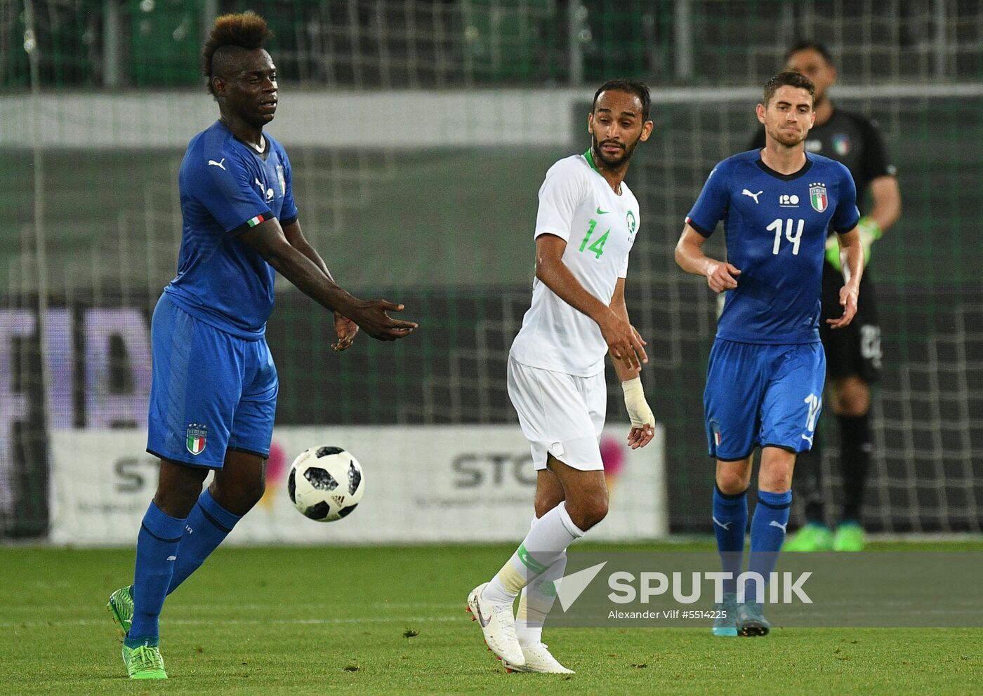 Football. Friendly match. Italy vs. Saudi Arabia