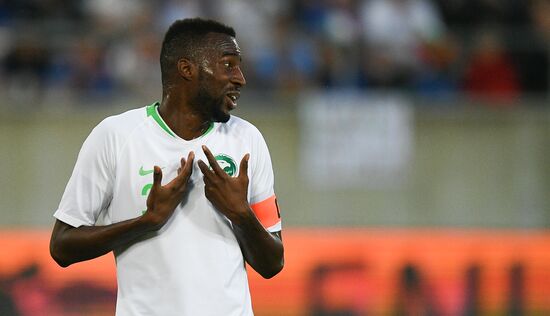 Football. Friendly match. Italy vs. Saudi Arabia