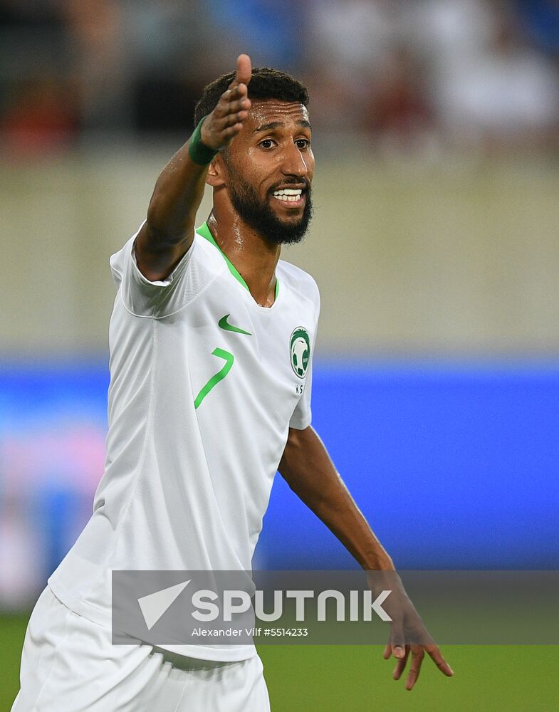 Football. Friendly match. Italy vs. Saudi Arabia