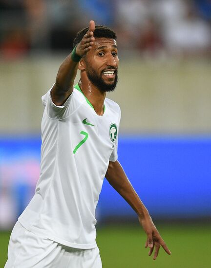 Football. Friendly match. Italy vs. Saudi Arabia