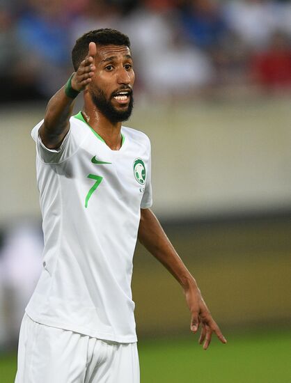 Football. Friendly match. Italy vs. Saudi Arabia