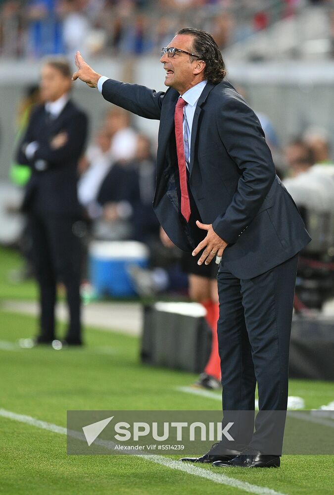 Football. Friendly match. Italy vs. Saudi Arabia
