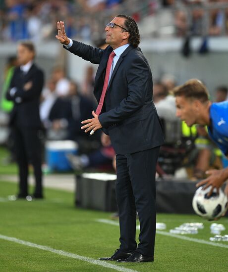 Football. Friendly match. Italy vs. Saudi Arabia