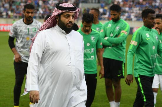 Football. Friendly match. Italy vs. Saudi Arabia